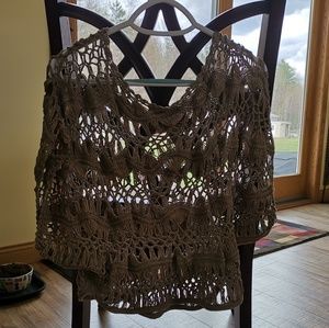 Light Brown Knit Top